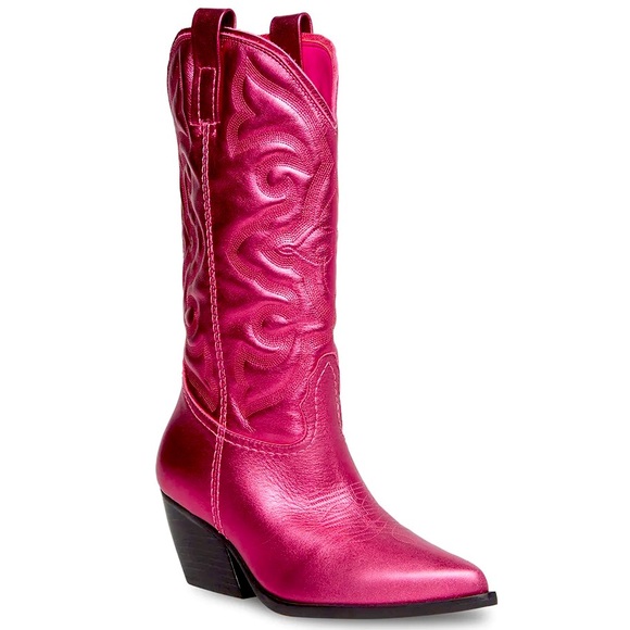 Cosmic Cowgirl Boots Fuchsia - Picture 3 of 6